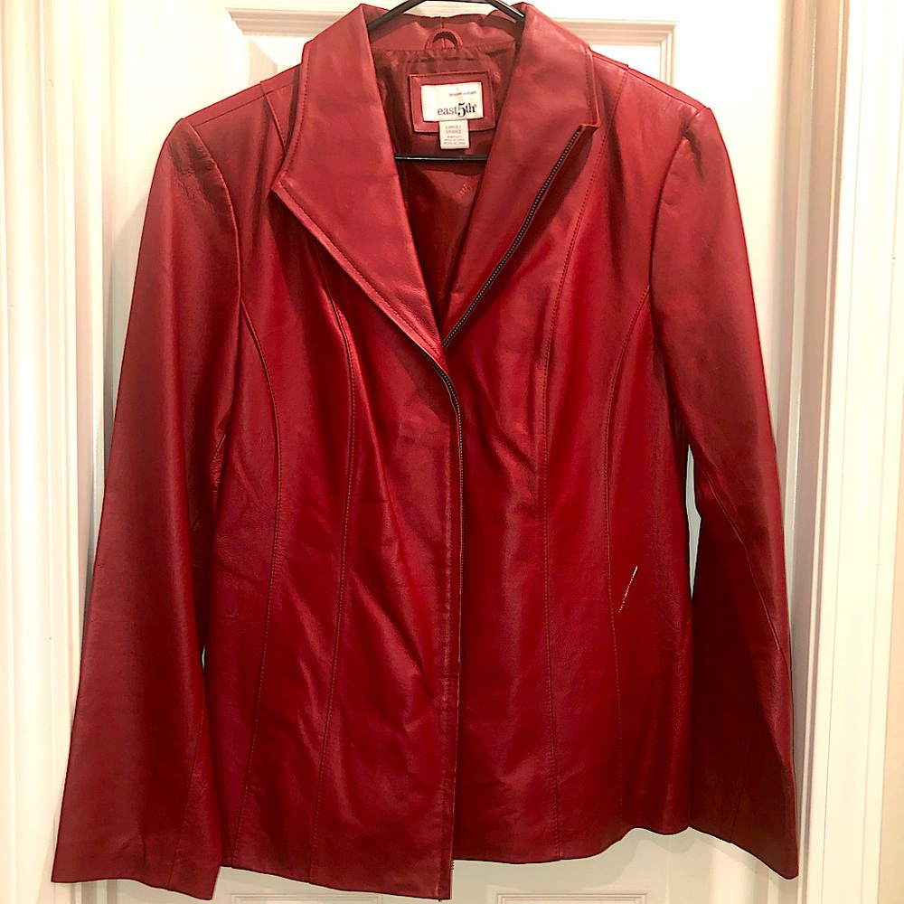 Red Leather Jacket